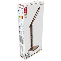 Laualamp Avide LED Office 6W LCD naha imitatsioon pruun цена и информация | Настольные лампы | kaup24.ee