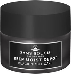 Увлажняющий ночной крем Sans Soucis Moisture Deep Moist Depot Sleeping, 50 мл цена и информация | Кремы для лица | kaup24.ee