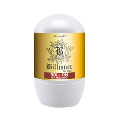 Meeste deodorant higistamisvastane Jean Marc Millioner, roll on 50ml hind ja info | Deodorandid | kaup24.ee