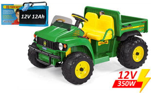 Детский электро трактор Peg Perego John Deere Gator HPX 12V/350W (2 x 12Ah) цена и информация | Электромобили для детей | kaup24.ee