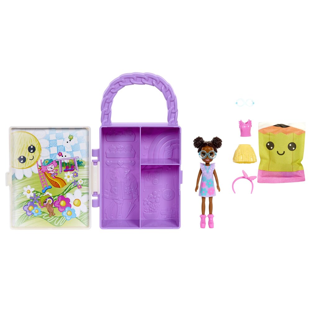 Polly Pocket miniriidekapi veeüllatusega mängutoosid HRD64 hind ja info | Tüdrukute mänguasjad | kaup24.ee