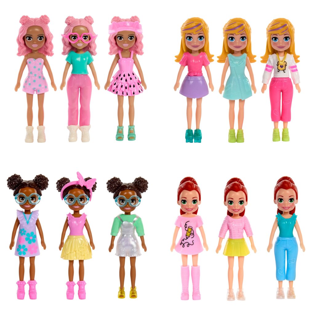 Polly Pocket miniriidekapi veeüllatusega mängutoosid HRD64 цена и информация | Tüdrukute mänguasjad | kaup24.ee