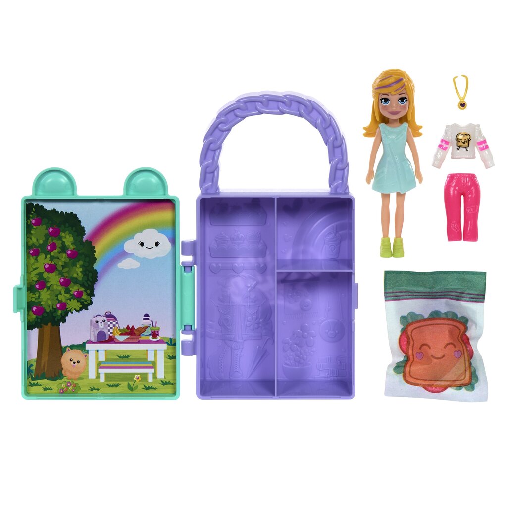 Polly Pocket miniriidekapi veeüllatusega mängutoosid HRD64 цена и информация | Tüdrukute mänguasjad | kaup24.ee