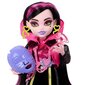 Monster High® kirstukujuline üllatuskapp, neoonseeria Draculaura HNF78 цена и информация | Tüdrukute mänguasjad | kaup24.ee