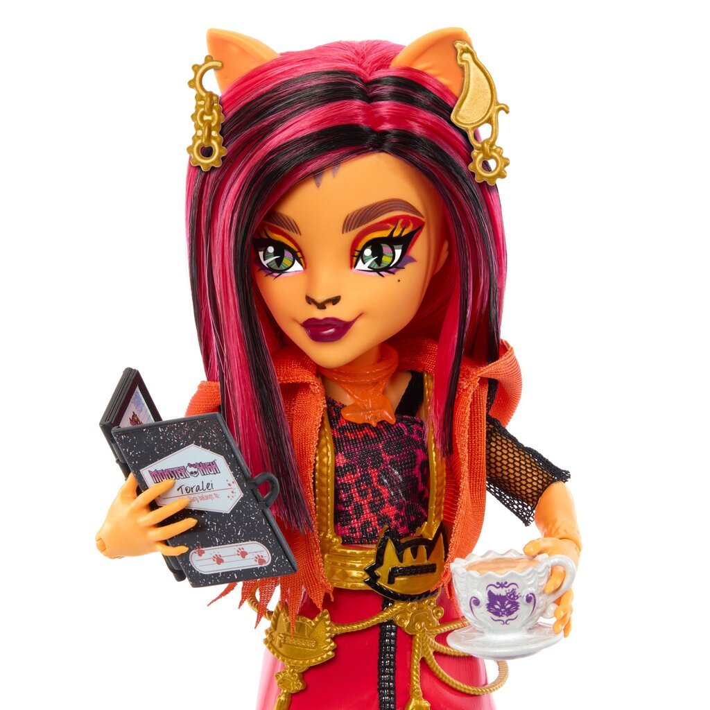 Monster High® kirstukujuline üllatuskapp, neoonseeria Toralei HNF80 hind ja info | Tüdrukute mänguasjad | kaup24.ee