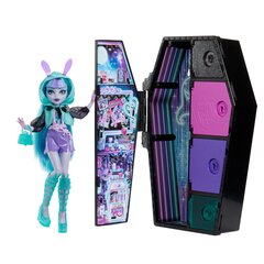 Monster High kirstukujuline üllatuskapp, neoonseeria Twyla HNF82 hind ja info | Tüdrukute mänguasjad | kaup24.ee