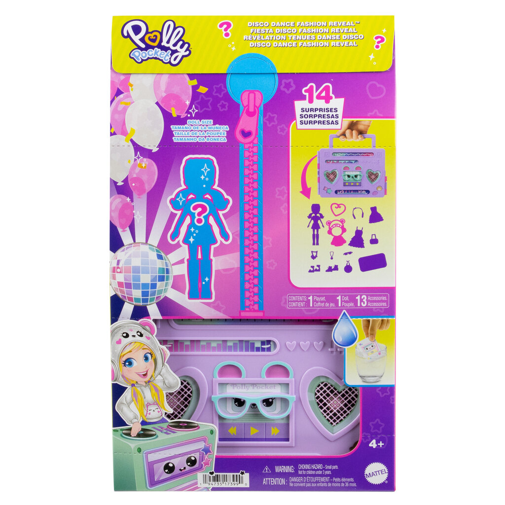 Polly Pocket® koolidisko üllatuskomplekt HRD65 hind ja info | Tüdrukute mänguasjad | kaup24.ee