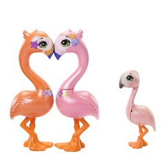 Enchantimals® nukk Flamingo ja pere HRX85 hind ja info | Tüdrukute mänguasjad | kaup24.ee