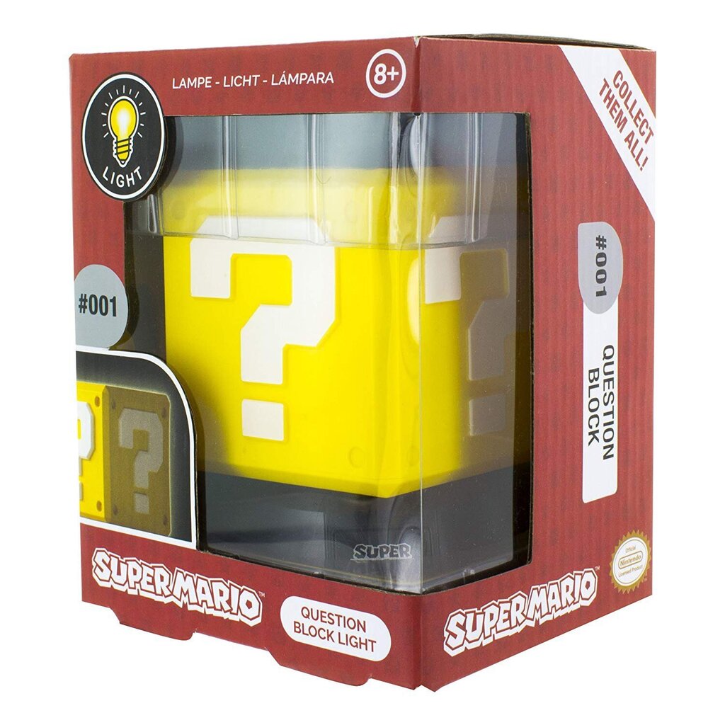 Paladone Super Mario Question Block hind ja info | Fännitooted mänguritele | kaup24.ee