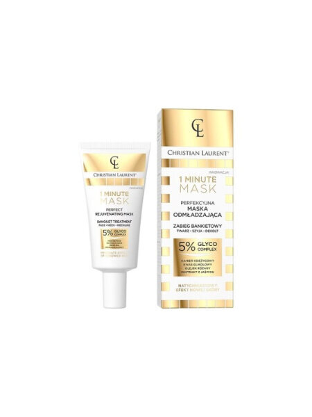 Taastav mask Christian Laurent 1 Minute Perfect Mask 5% Glyco complex, 30ml hind ja info | Näomaskid, silmamaskid | kaup24.ee