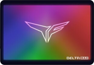 SSD 2,5 1TB Team T-FORCE Delta Max RGB цена и информация | Внутренние жёсткие диски (HDD, SSD, Hybrid) | kaup24.ee