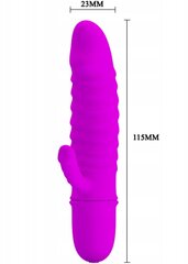 Vibreeriv dildo Te Rzeczy, roosa 11,5cm hind ja info | Vibraatorid | kaup24.ee