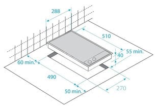 Integreeritav induktsiooniplaat Beko HDMI32400DTX цена и информация | Варочные поверхности | kaup24.ee