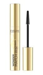 Ripsmetušš Eveline Cosmetics Wonder Match 7ml, must hind ja info | Ripsmetušid, lauvärvid, silmapliiatsid, seerumid | kaup24.ee