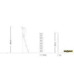 Alumiiniumredel Drabest PRO, 1x14, (150 kg) hind ja info | Redelid | kaup24.ee