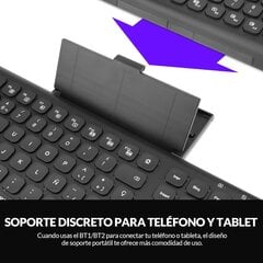 Rii RK801 Bluetooth-Tastatur MacOSile hind ja info | Klaviatuurid | kaup24.ee