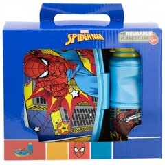 набор для напитков spiderman brunch box, 23x7,5 см цена и информация | Посуда для хранения еды | kaup24.ee