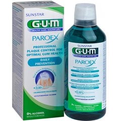 GUM PAROEX 0,06% vedelik (500 ml) hind ja info | Suuhügieen | kaup24.ee