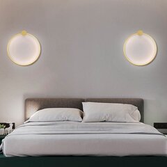 LED WALL LAMP LED APP1387-CW GOLD 40CM цена и информация | Люстры | kaup24.ee