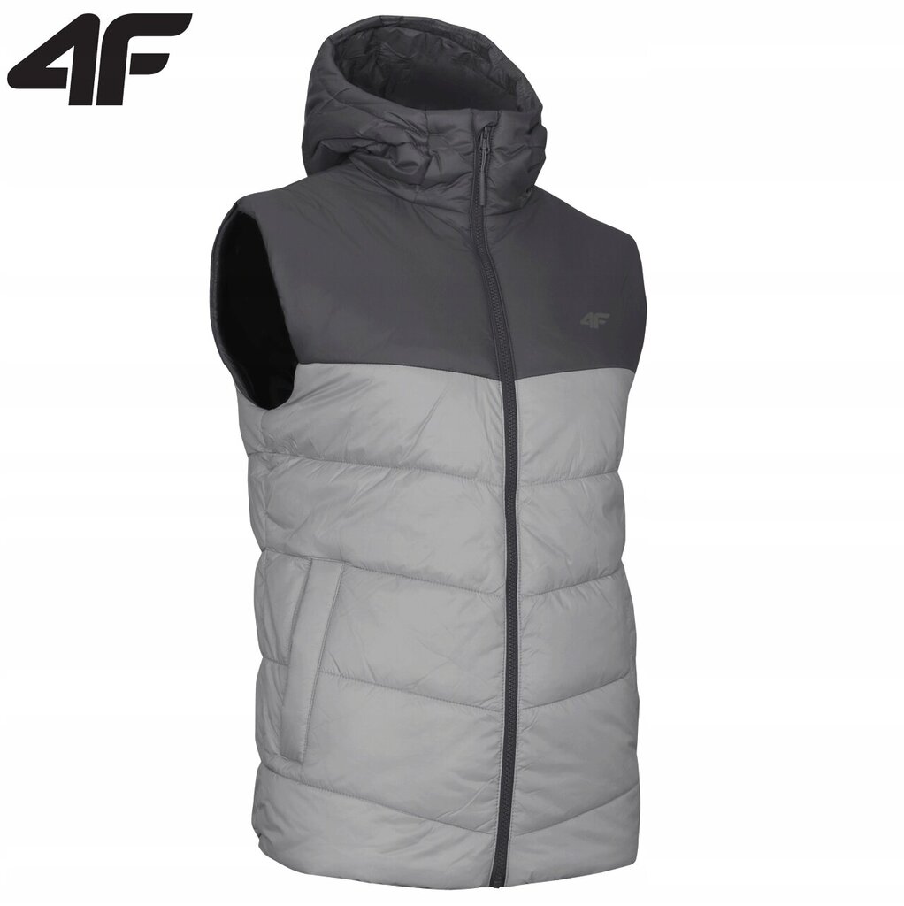 Meeste vest, 4F, Helehall hind ja info | Meeste vestid | kaup24.ee