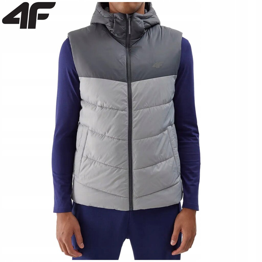 Meeste vest, 4F, Helehall hind ja info | Meeste vestid | kaup24.ee