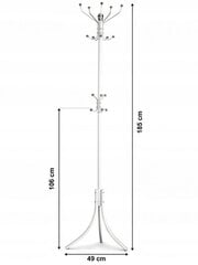 ModernHome valge riidepuu hind ja info | Riidestanged ja nagid | kaup24.ee