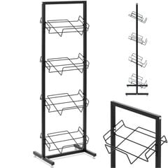 Poe riiulialus 4 kasti juurviljade ja puuviljade jaoks, 47 x 36 x 144 cm hind ja info | WС-potid | kaup24.ee