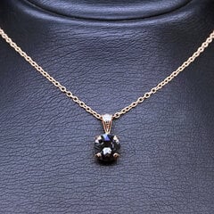 Naiste kaelakee DiamondSky "Juno (Silver Night)" Swarovski kristallidega цена и информация | Украшения на шею | kaup24.ee