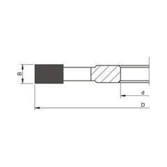 GLOBUS HSS kandiline õlafrees 125x30x4Z / H25 mm / puit hind ja info | Freesid | kaup24.ee