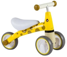 Pealeistutav tõukeratas Ecotoys LB1603 Yellow hind ja info | Jooksurattad | kaup24.ee