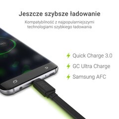 Green Cell USB/Micro USB кабель, 25 см цена и информация | Кабели для телефонов | kaup24.ee