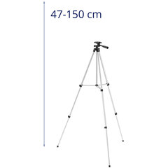 Statiivi statiiv ristjoon laserkaamerale 47-150 cm 1/4'' keermega hind ja info | Käsitööriistad | kaup24.ee