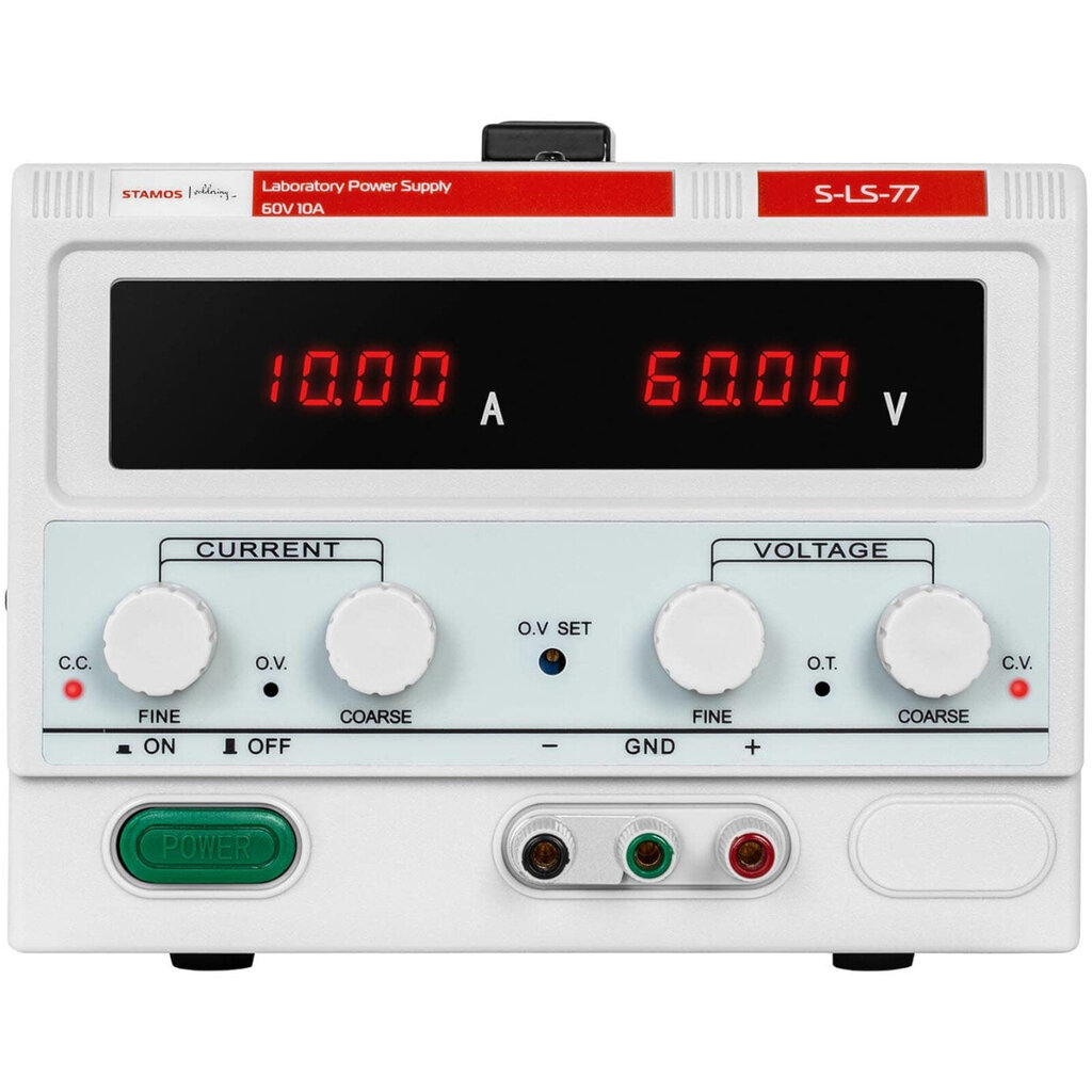 Laboratoorne impulss-toiteallikas 0-60V 0-10A DC hind ja info | Käsitööriistad | kaup24.ee