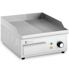 Elektrigrill, sile, soonega grillplaat, 360 x 380 mm, 2000 W hind ja info | Elektrigrillid | kaup24.ee