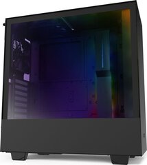 Блок полубашня Micro ATX / Mini  ITX / ATX NZXT H510i: Цвет - Чёрный цена и информация | Корпуса | kaup24.ee