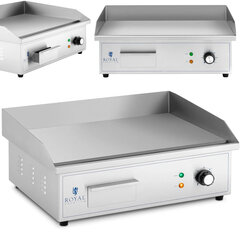 Elektrigrill, sile grillplaat, 530 x 350 mm, 3000 W hind ja info | Elektrigrillid | kaup24.ee