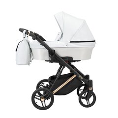 Universaalne vanker Lazzio Premium Kunert 3in1 White ECO hind ja info | Vankrid, jalutuskärud | kaup24.ee