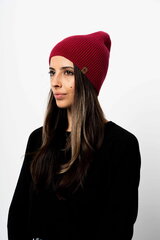 DEER - Müts Villane, 100% Meriinovill RWS, Unisex, Kerge, ühekordne, Magenta цена и информация | Женские шапки | kaup24.ee