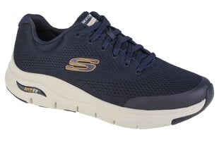 Skechers Arch Fit, Meeste tossud, Sinine hind ja info | Spordi- ja vabaajajalatsid meestele | kaup24.ee