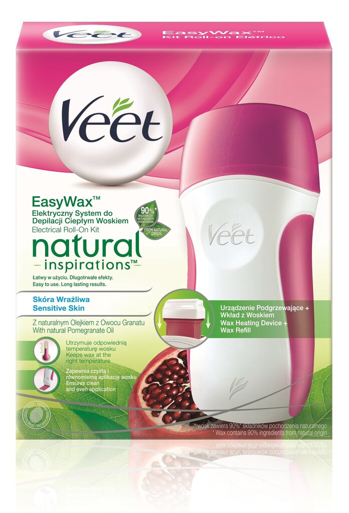 Veet Easy Wax Natural Inspirations цена и информация | Epilaatorid, raseerijad | kaup24.ee