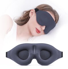 Magamismask külgmagajale, 100% valgust blokeeriv 3D-sleeping silmamask, pehme hingav silmade kate naistele meestele, lõõgastav nullsurvega öine silmaside цена и информация | Женские пижамы, ночнушки | kaup24.ee