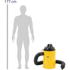 Saepuru ja laastu eemaldamine, tolmuimeja, töökoja tolmu koguja, 180 m2/h, 50 l цена и информация | Промышленные пылесосы | kaup24.ee