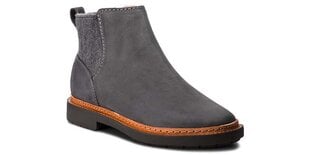 Женские сапоги-скороходы CLARKS Trace Fall из серой кожи цена и информация | Женские туфли | kaup24.ee