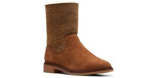 CLARKS Женские ботинки ClarkdaleAxHot коричневые кожаные замшевые ботинки на молнии цена и информация | Женские туфли | kaup24.ee