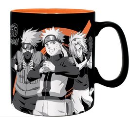 Naruto Shippuden - Mug 460 ml Group Black & White цена и информация | Атрибутика для игроков | kaup24.ee