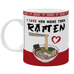 Naruto Shippuden - Mug 320 ml "I Love You More Than Ramen" цена и информация | Атрибутика для игроков | kaup24.ee