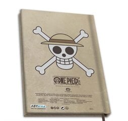 One Piece - A5 Notebook "Wanted Luffy" hind ja info | Fännitooted mänguritele | kaup24.ee