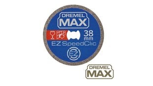 DREMEL teemantlõikeketas EZ SpeedClic D=38,0, 1tk SC545DM hind ja info | Käsitööriistad | kaup24.ee