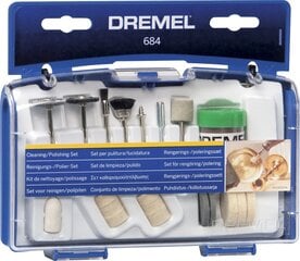 DREMEL puhastus -ja poleerimiskomplekt 20-osaline 684 цена и информация | Механические инструменты | kaup24.ee