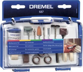 DREMEL universaalne komplekt 52-osaline 687 цена и информация | Механические инструменты | kaup24.ee